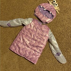 Disney Monsters Inc Pottery Barn Kids Boo Costume 4-6